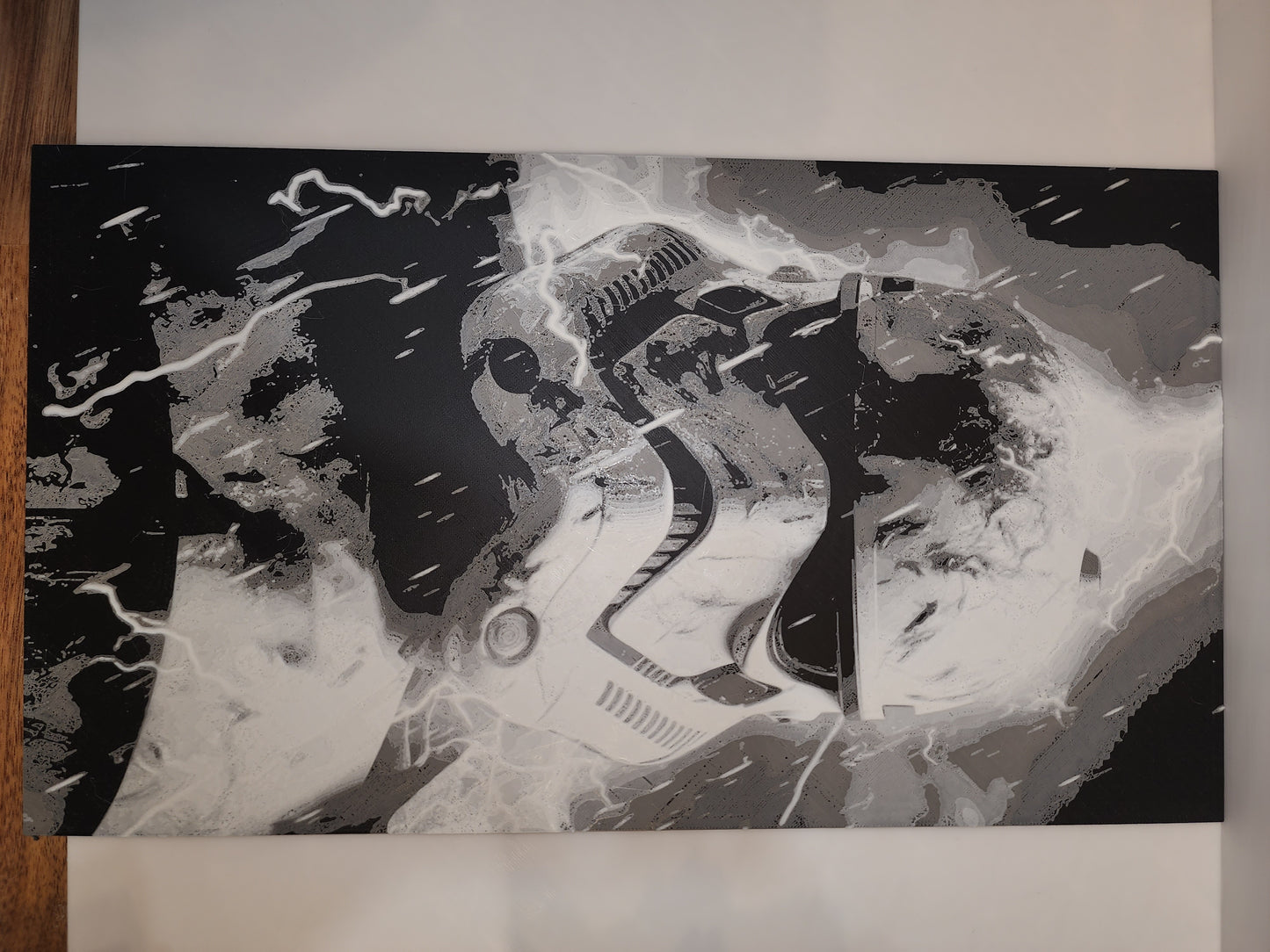 Star Wars Stormtrooper HueForge – 13.5″×7.5″ 3D Printed Wall Art