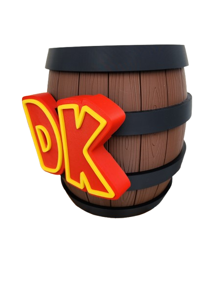 Donkey Kong Barrel Trash Can XXL